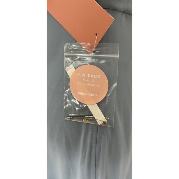 Birdy Grey Spence Dusty Blue Formal Dress - Size: Small - Picture 8 of 12